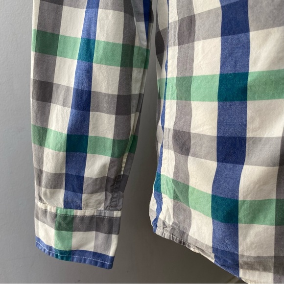 Jack Spade Colorful Checkered Button Down Shirt - Picture 9 of 16